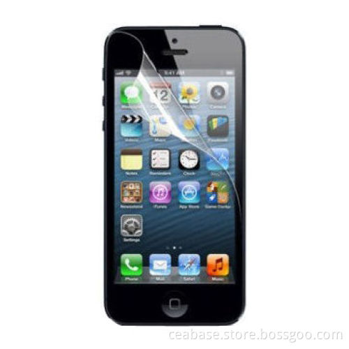Anti-glare Ultra-clear Screen Protector for iPhone 5 with UV Protection/Dust-proof